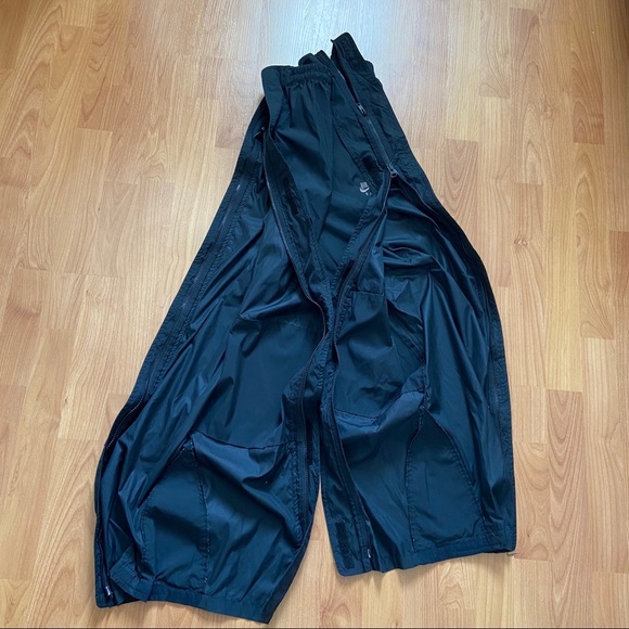 Vtg Nike FIT ACG Spell Out Zip Up Velcro Pants L - Picture 1 of 8
